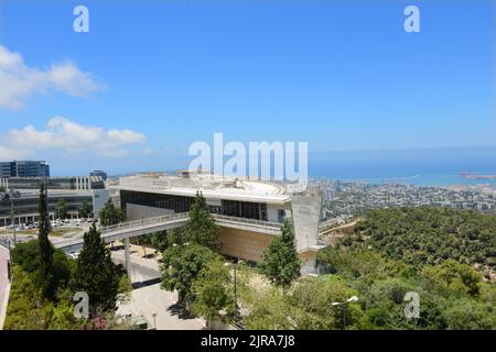 The University of Haifa on Mount Carmel, Haifa, Israel. Stock Photo