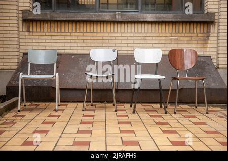 Old Chairs Stock Photo