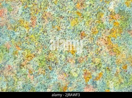 Abstract colorful bright color brush art background. Stock Vector