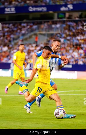 Alberto Moleiro of UD Las Palmas during the La Liga EA Sports match