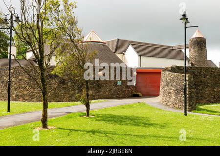 Siamsa Tire National Folk Theatre in the town park of Tralee, County Kerry, Ireland Stock Photo