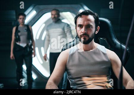 MARK IVANIR, GEORGE BLAGDEN and JULIA FRANZ RICHTER in RUBIKON (2022 ...