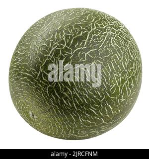 melon isolated on white background, clipping path, full depth of field Stock Photo