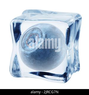 summer blue ice cube abstract or pure natural frozen water texture  background Stock Photo - Alamy