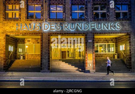 Haus des Rundfunks, RBB, Rundfunk Berlin Brandenburg, Masurenallee, Charlottenburg, Berlin, Deutschland Stock Photo