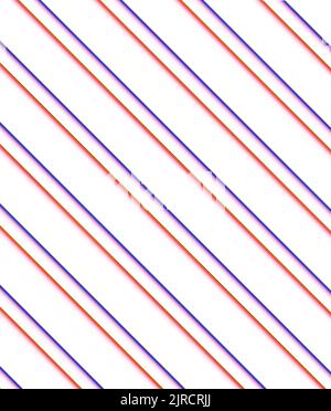 Blue and red stripes on a white background. Abstract background. Stock Photo