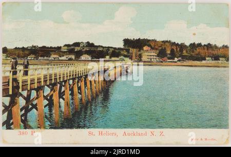 St Heliers, Auckland, New Zealand, 1905, Auckland, by Muir & Moodie. Stock Photo