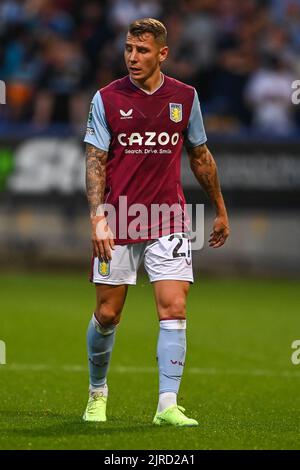 Lucas Digne of Aston Villa during the Premier League match Aston Villa ...