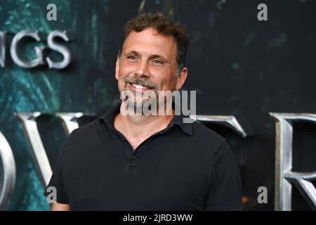 Jeremy Sisto attends 'The Lord Of The Rings: The Rings Of Power' New York Screening at Lincoln Center on August 23, 2022 in New York City. Stock Photo