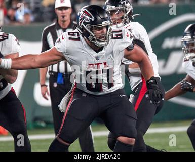 August 23, 2022, East Rutherford, New Jersey, USA: Atlanta Falcons