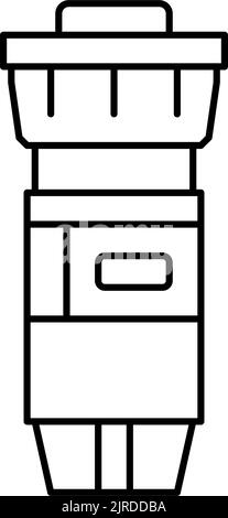 pop up sprinkler water irrigation isometric icon vector illustration ...