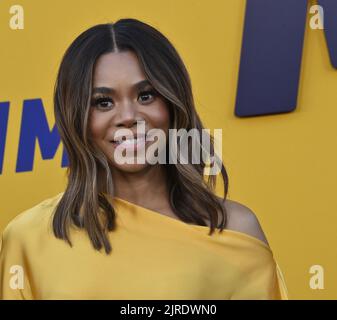 Cast member Regina Hall attends a premiere for the film "Honk for Je image