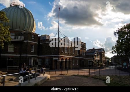 Royal Greenwich Observatory in South East London Stock Photo