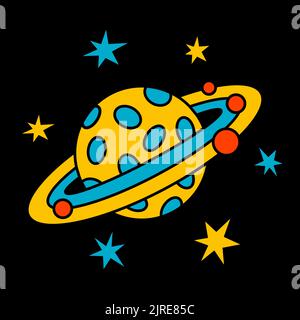 Cartoon vector funny Comic cards. Crazy cartoons Abstract vector collection Stock Vector