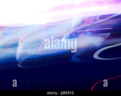 Texture background with light leak lens flare. Rainbow prism light rays. Stock Photo