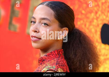 Hayley Law attending season one premiere of Netflix's Altered at Mack