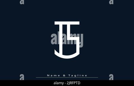 Alphabet letters Initials Monogram logo IS , SI Stock Vector