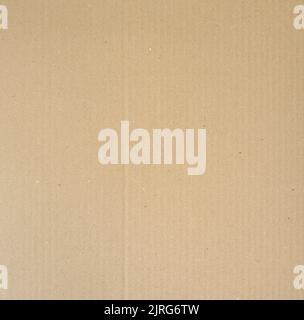 Brown cardboard, paper texture background. High resolution. Stock Photo