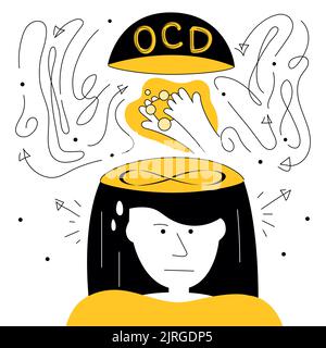 OCD symptoms with girl fear, has intrusive thoughts and counting ...