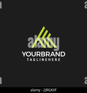 Initial letter TM abstract logo icon vector template business logo concept vector illustration Stock Vector