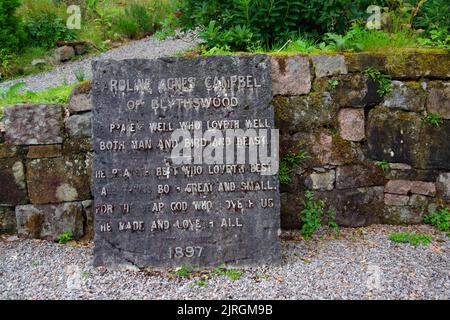 Saint Conan's Kirk, Loch Awe,  Argyl & Bute, Scotland Stock Photo