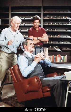 ROCK HUDSON, JACK SCALIA, THE DEVLIN CONNECTION, 1982 Stock Photo