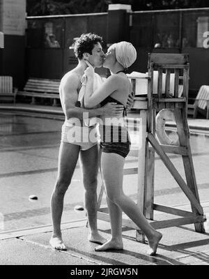 ROBERT DE NIRO, CATHY MORIARTY, RAGING BULL, 1980 Stock Photo