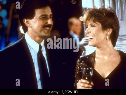 BRUNO KIRBY, CARRIE FISHER, WHEN HARRY MET SALLY..., 1989 Stock Photo