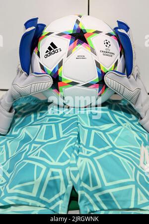 General view of the dressing room of GNK Dinamo prior UEFA Champions League Play-Off Second Leg match between Dinamo Zagreb and Bodo/Glimt at Maksimir Stadium on August 24, 2022 in Zagreb, Croatia. Photo: Marko Lukunic/PIXSELL Stock Photo