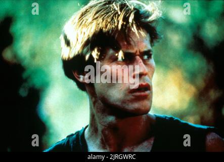 WILLEM DAFOE, PLATOON, 1986 Stock Photo