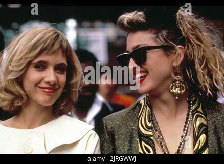 ROSANNA ARQUETTE, MADONNA, DESPERATELY SEEKING SUSAN, 1985 Stock Photo