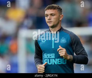 Kieran Trippier #2 of Newcastle United warms up before the game Stock Photo