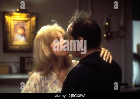 SHIRLEY MACLAINE, JACK NICHOLSON, TERMS OF ENDEARMENT, 1983 Stock Photo