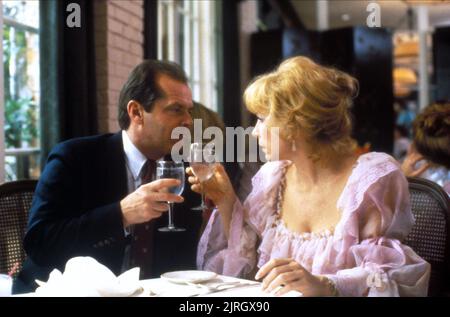 JACK NICHOLSON, SHIRLEY MACLAINE, TERMS OF ENDEARMENT, 1983 Stock Photo