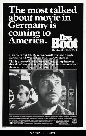 JÜRGEN PROCHNOW MOVIE POSTER, DAS BOOT, 1981 Stock Photo