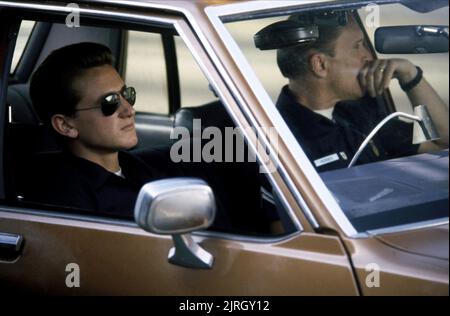 SEAN PENN, ROBERT DUVALL, COLORS, 1988 Stock Photo