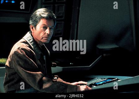 DEFOREST KELLEY (MCCOY 'BONES'), STAR TREK V: THE FINAL FRONTIER, 1989 ...