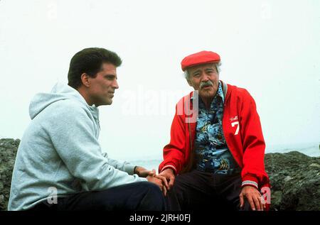 TED DANSON, JACK LEMMON, DAD, 1989 Stock Photo