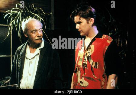 JACK LEMMON, ETHAN HAWKE, DAD, 1989 Stock Photo