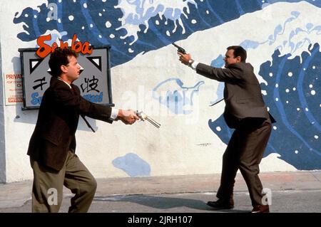 TOM HANKS, DAN AYKROYD, DRAGNET, 1987 Stock Photo