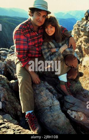 JOHN BELUSHI, BLAIR BROWN, CONTINENTAL DIVIDE, 1981 Stock Photo