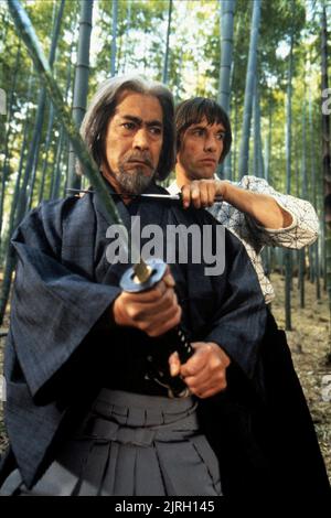 TOSHIRO MIFUNE, SCOTT GLENN, THE CHALLENGE: EQUALS, 1982 Stock Photo