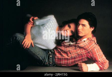 LEA THOMPSON, TOM CRUISE, ALL THE RIGHT MOVES, 1983 Stock Photo