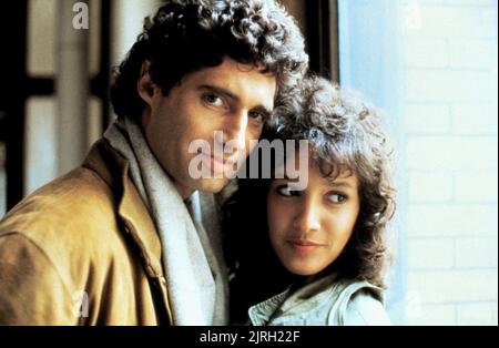 MICHAEL NOURI, JENNIFER BEALS, FLASHDANCE, 1983 Stock Photo