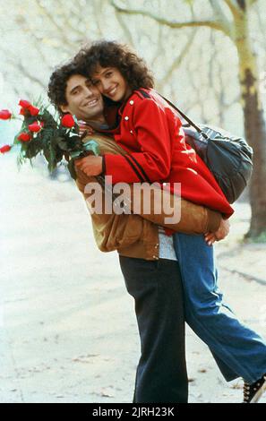 MICHAEL NOURI, JENNIFER BEALS, FLASHDANCE, 1983 Stock Photo