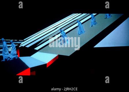 GENERAL COMPUTER SCENE, TRON, 1982 Stock Photo