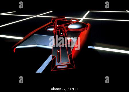 TANK SCENE, TRON, 1982 Stock Photo