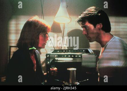 JOANNA CASSIDY, PIERCE BROSNAN, THE FOURTH PROTOCOL, 1987 Stock Photo