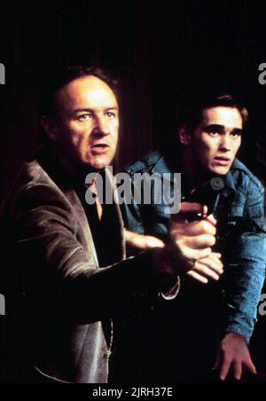 GENE HACKMAN, MATT DILLON, TARGET, 1985 Stock Photo