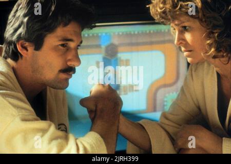 RICHARD GERE, JULIE CHRISTIE, POWER, 1986 Stock Photo